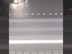 Воздушно-охлажденный 20 Вт лазерный маркер из волокна Летающий лазерный маркировочный аппарат HANS Laser video