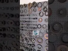 Сплетенная промышленная обкладка тормоза, обкладка тормоза ворота высокой интенсивности video