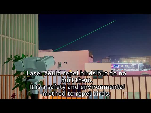 Laser Beams Bird Deterrent Systems Deter Birds Laser PTZ Camera