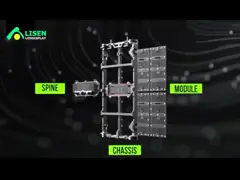 Шкаф дисплея 500x1000mm СИД экрана XR СИД этапа RGB крытый на открытом воздухе video