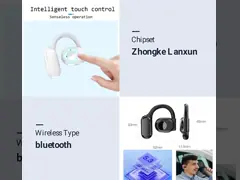 LED-индикатор с отключением шума TWS наушники IPX-5 Sport водонепроницаемые наушники video