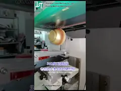 Printer Curve Screen Printing Logo Untuk Metal Bowl