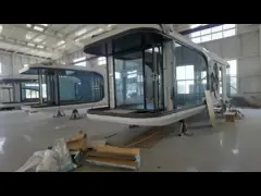 Маленький космический дом Капсула Префабрикованный 20-футовый отель Мини video