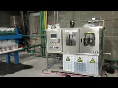 Карбоновая стальная рама Машина для обработки сточных вод на основе чернил на водной основе 1000 л / день video