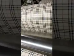 Clásico cuero imprimido en placas para bolsas de cuero sintético de punto PVC