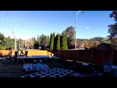 Luxury Outdoor Glass Curtain Wall Aluminum Kit Light Steel Одна спальня video