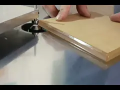 45 Degree PLC Acrylic Trimming Machine For Cutting Acrylic Materials