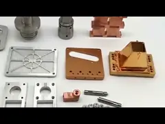 Компьютерно управляемые латунные механические компоненты на заказ video