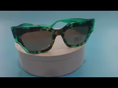 AS063 Солнцезащитные очки с ацетатной рамой с материалами линз CR 39 - лучший выбор video