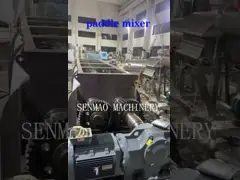 Paddle mixer to be shipped soon