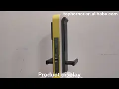Умные гостиничные дверные замки с картой RFID Карта из нержавеющей стали Мортизационный дверной замок video