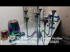 PVD-Regenbogen für Küchengeräte aus Edelstahl