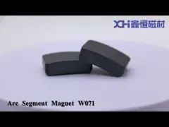 ISO9001 Certification Ferrite Permanent Magnet For Ceiling Fan Motor W1071