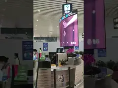 High Accurate Curved LED Display Screen Brightness Color Consistency No Ghosting