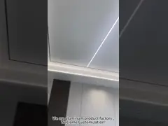 Китай Производитель Заказ фабрика Офис стеклянная стена здания перегородка стена шторные панели алюминиевого сплава шторная стена video