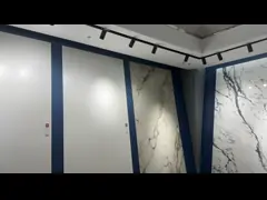 Блестящая белая глазурная мраморная плитка керамическая полная плитка 800*800 мм video