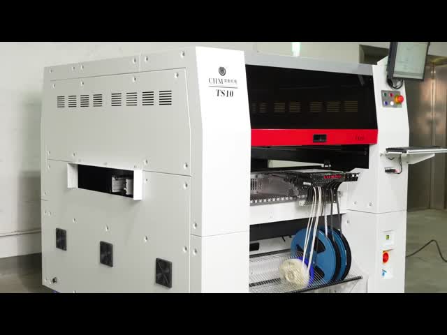 TS10 Production line Automated Pick-and-Place Machine with Mounting Speed 42000CPH optimal