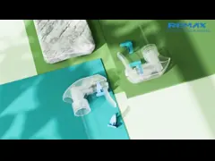 Большая бутылка для разбрызгивания с триггером 500 мл Бутылки для пенового насоса из пластика 100 мм video