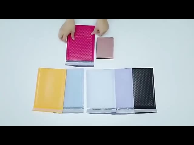 UV Resistant Recycle Plastic Bubble Wrap Envelopes With Peel Seal Closure