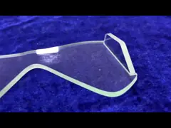 ± 0,01 мм точность резки Одностольная столовая стеклянная режущая машина с системой охлаждения водой video