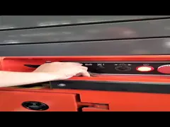 China 8 Ton Steel Trailer Ramp for Container Loading / Unloading 0.75kw 2.2kw Power supplier