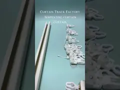 2.4-4.5m Free Expansion Stretched Curtain Track Extendable Curtain Rails