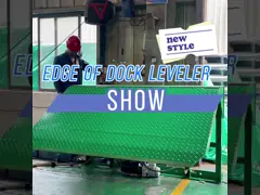 China Environmental Protection Load Dock Leveler Hydraulic Easily Operation supplier