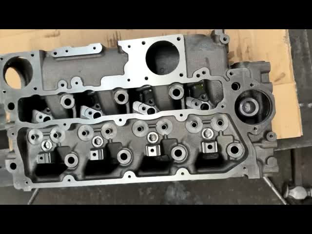 PERKINS 1104 1104T Engine Cylinder Head Forging Steel Material video