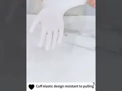 Customized Wholesale Disposable Nitrile Gloves Black Nitrile Gloves