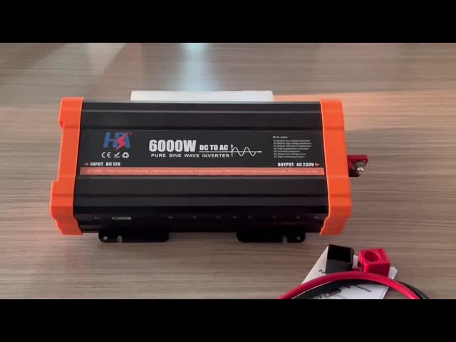 Easy Installation Home Power Inverter 50/60Hz Quick Start With LCD Function Display For Car Power Supply