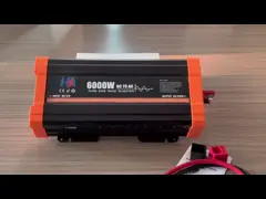 HAS Manufacturing Home Power Inverter 6000w Высокая мощность Высокая эффективность DC To AC Inverter используется в домашних условиях / на улице / автомобиле / лодке video