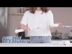 Сдвигаемая электрическая чистка щеткой Spin Cleaner для ванной 2500mAh video