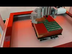 Спиндовый двигатель 500 мм/с ПКБ маршрутизатор Машина рабочий стол Роботы 650 мм х 450 мм Рабочая область KAVO Спиндовый video