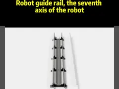 Продвинутое движение сервомотора робота линейного руководства для точных движений video