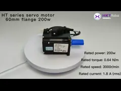 Робот-сервомотор AGV без щетки сервомотор постоянного тока без тормоза 200 Вт 48 Вт video