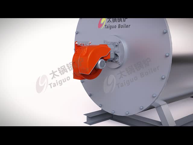 河南周口からのガス火力暖房ボイラー水平構造 1.0/1.25/1.6Mpa