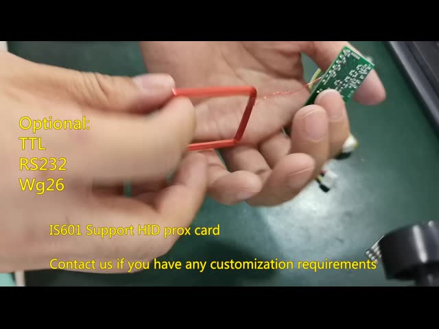 Hid Prox Card Reader PCBA Поддержка EM-карты Встроенный модуль RFID 125khz WG