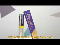 100% Natural Prolash+ Eyelash Growth Serum Lash Growth Enhancer Liquid, Growing Fluid Growing Fluid video
