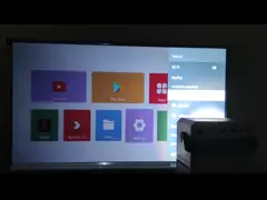 Практичный мини-ЛЧД видеопроектор, легкий Full HD проектор для дома video