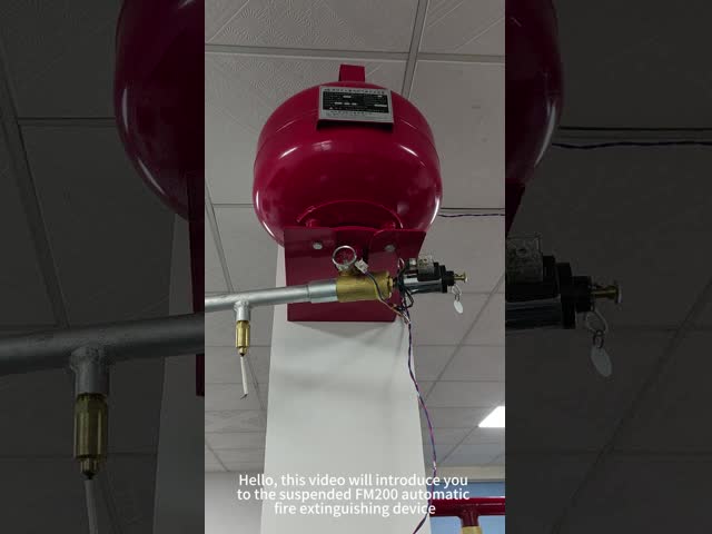 Low Noise FM200 Fire Suppression System Flexible Structure Low Maintenance