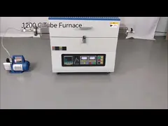 КЭ давления вакуума печи трубки 0.1МПа газа азота высокотемпературный перечислил video