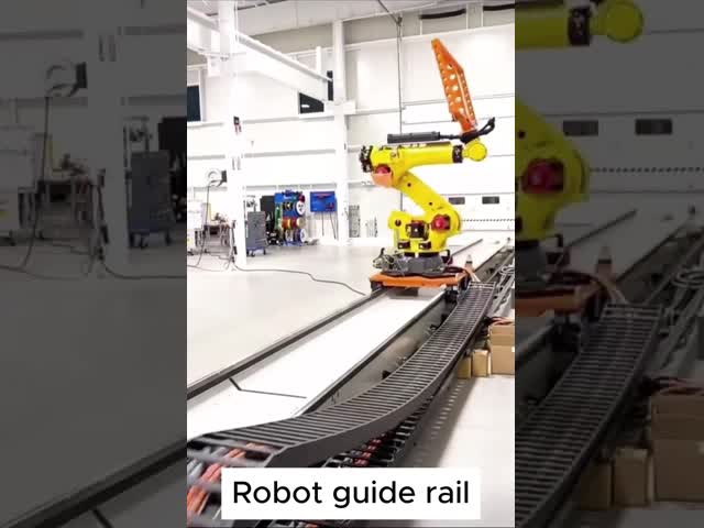 効率的なロボット線形レール走行速度 1 - 3m/S 最大3ユニットの設置に適しています