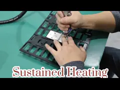 300 Вт Пластиковый тепловизора 7 дюймовый настоящий цвет сенсорный экран для длительного времени подготовки video