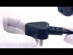 250V C13 Zuid-Afrika Stroomkabel 3 pin verlengstuk voor computer