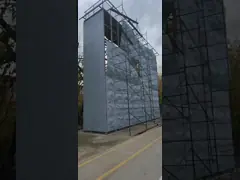 Дети крытых спорт взбираясь CE ROHS приключения курса Inflatables Obatacle стены video