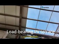A beautiful, profitable and load-bearing PV terrace