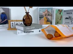 Resealable Dry Fruit Packaging Bags Zipper Top