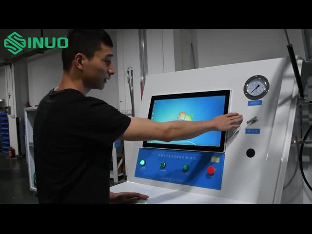 IEC 60335-2-21の2.5Mpa流体静力学の圧力試験システム計算機操作