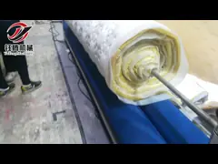 Фабрика прямых продаж Автоматическая тканевая прокатная машина video