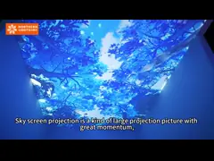 Sky Screen Projection VR Immersive Projector АР интерактивный цифровой проектор video